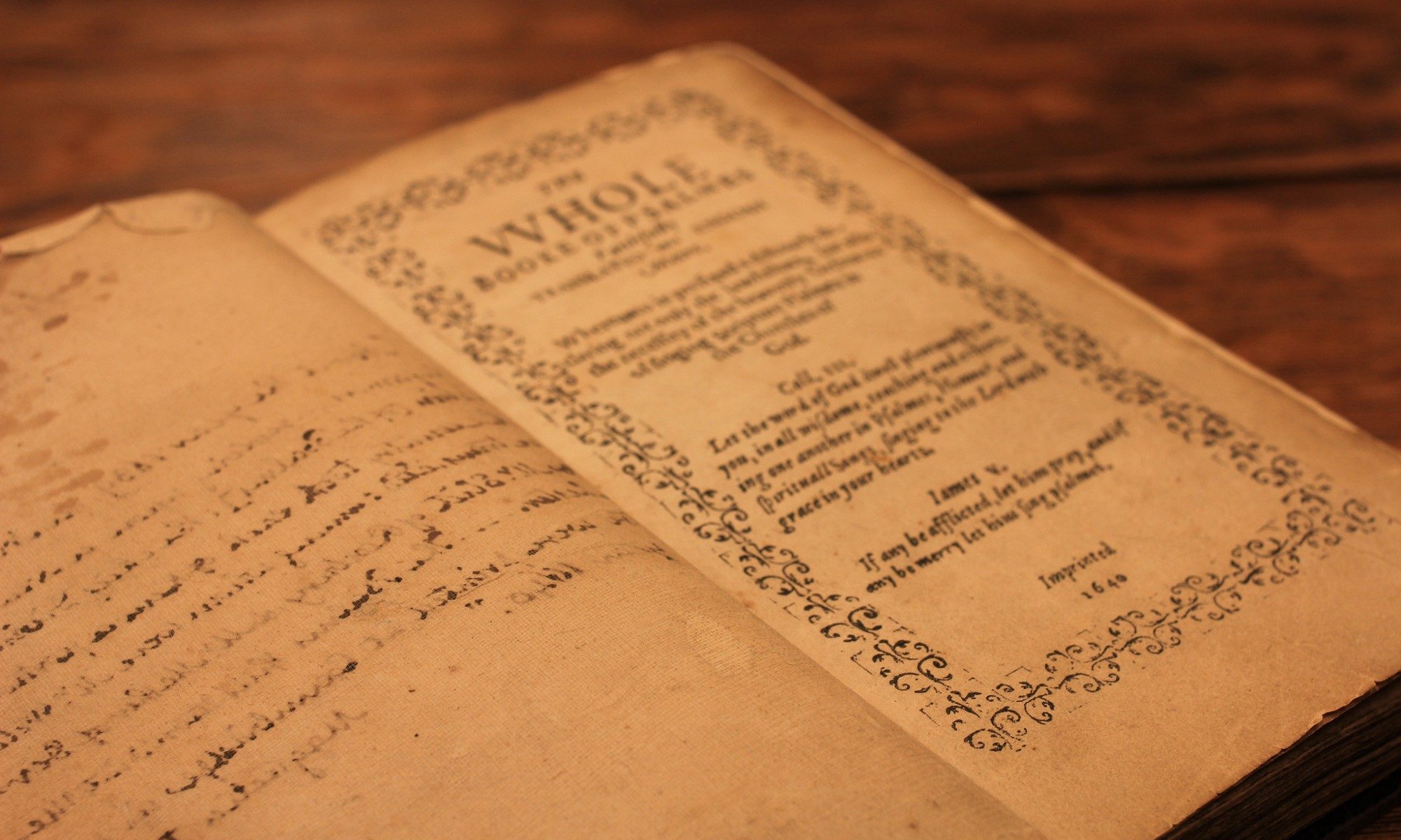The Desert Island Book of the Massachusetts Colony